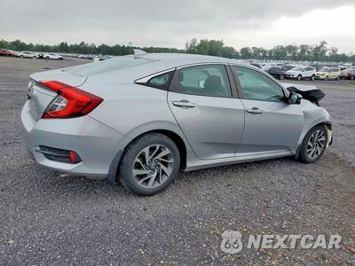Trzecie zdjęcie samochodu z tyłu: 2018 HONDA CIVIC EX VIN:2HGFC2F78JH606582 - miniatura
