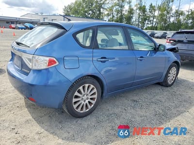 Trzecie zdjęcie samochodu z tyłu: 2008 SUBARU IMPREZA 2.5I VIN:JF1GH61648H812482 - miniatura