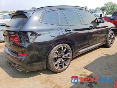 Trzecie zdjęcie samochodu z tyłu: 2021 BMW X3 M COMPETITION VIN:5YMTS0C08M9G40441 - miniatura