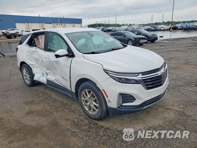 Czwarte zdjęcie samochodu z boku: 2022 CHEVROLET EQUINOX LT VIN:3GNAXKEV1NL211001 - miniatura