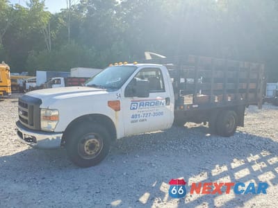 2008 FORD F-350 SD FLATBED ** R & D * CLN TITLE * PRI FLEET ** 1FDWF36558EC89173 - główne zdjęcie licytacji z USA - miniatura