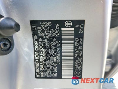Zdjęcie 12 z 12 samochodu: 2012 TOYOTA COROLLA LE VIN:JTDBU4EE7C9171675 - miniatura