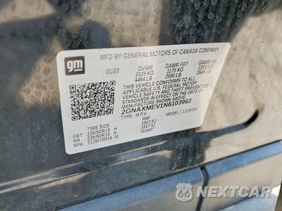 Zdjęcie 14 z 14 samochodu: 2022 CHEVROLET EQUINOX RS VIN:2GNAXMEV1N6103963 - miniatura