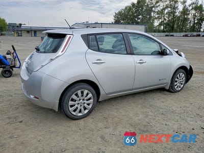 Trzecie zdjęcie samochodu z tyłu: 2015 NISSAN LEAF S VIN:1N4AZ0CP0FC307118 - miniatura