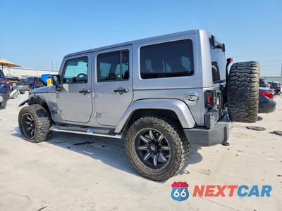 Drugie zdjęcie samochodu z przodu: 2015 JEEP WRANGLER UNLIMITED SAHARA VIN:1C4BJWEG0FL563913 - miniatura