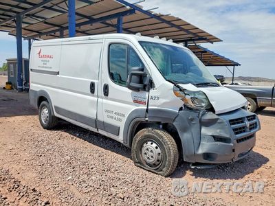 Czwarte zdjęcie samochodu z boku: 2014 RAM PROMASTER 1500 DELIVERY VAN VIN:3C6TRVAG3EE100885 - miniatura