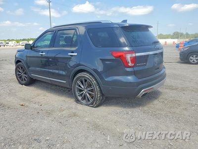 Drugie zdjęcie samochodu z przodu: 2017 FORD EXPLORER PLATINUM VIN:1FM5K8HTXHGB30217 - miniatura