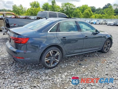 Trzecie zdjęcie samochodu z tyłu: 2017 AUDI A4 PREMIUM PLUS VIN:WAUENAF44HN009240 - miniatura
