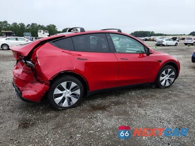 Trzecie zdjęcie samochodu z tyłu: 2023 TESLA MODEL Y VIN:7SAYGDEE5PF596893 - miniatura