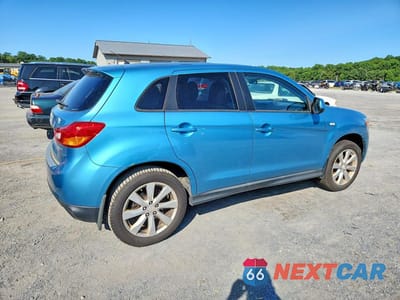 Trzecie zdjęcie samochodu z tyłu: 2013 MITSUBISHI OUTLANDER SPORT ES VIN:4A4AR3AU5DE012725 - miniatura