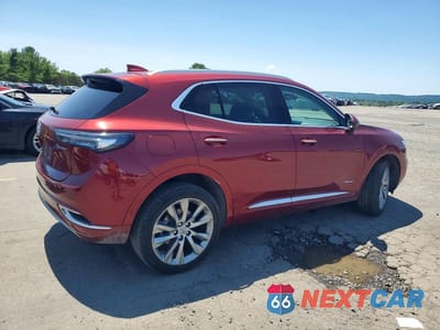 Trzecie zdjęcie samochodu z tyłu: 2022 BUICK ENVISION AVENIR VIN:LRBFZRR47ND081541 - miniatura