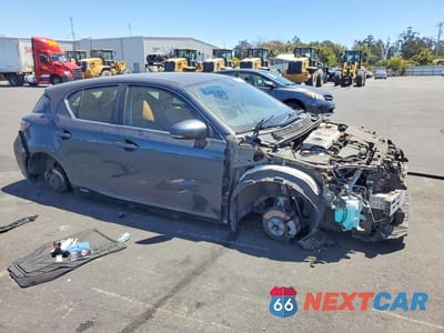 Czwarte zdjęcie samochodu z boku: 2011 LEXUS CT 200 VIN:JTHKD5BHXB2028973 - miniatura