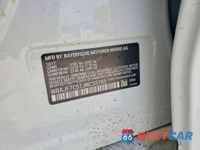 Zdjęcie 12 z 12 samochodu: 2018 BMW 540 XI VIN:WBAJE7C57JWC55765 - miniatura