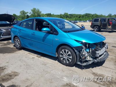 Czwarte zdjęcie samochodu z boku: 2020 TOYOTA PRIUS PRIME LE VIN:JTDKARFP8L3143277 - miniatura