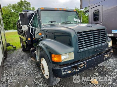Czwarte zdjęcie samochodu z boku: 1998 INTERNATIONAL 4700 DUMP FLATBED TRUCK VIN:1HTSCAAM2WH508586 - miniatura