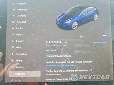 Zdjęcie 9 z 12 samochodu: 2019 TESLA MODEL 3 VIN:5YJ3E1EA9KF338331 - miniatura