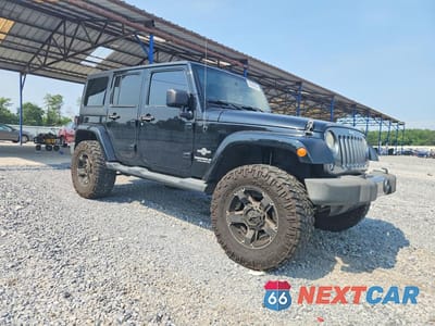 Czwarte zdjęcie samochodu z boku: 2014 JEEP WRANGLER UNLIMITED SPORT VIN:1C4BJWDG0EL218154 - miniatura