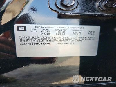 Zdjęcie 12 z 12 samochodu: 2015 CADILLAC XTS LUXURY COLLECTION VIN:2G61N5S38F9249495 - miniatura