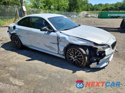 Czwarte zdjęcie samochodu z boku: 2020 BMW M2 COMPETITION VIN:WBS2U7C06L7E15672 - miniatura