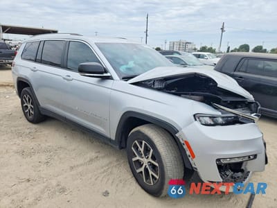 Czwarte zdjęcie samochodu z boku: 2024 JEEP GRAND CHEROKEE L LIMITED VIN:1C4RJKBG3R8919757 - miniatura