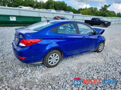 Trzecie zdjęcie samochodu z tyłu: 2012 HYUNDAI ACCENT GLS VIN:KMHCT4AE6CU184133 - miniatura