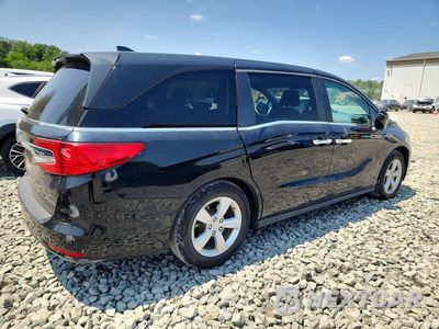 Trzecie zdjęcie samochodu z tyłu: 2019 HONDA ODYSSEY EXL VIN:5FNRL6H70KB009157 - miniatura