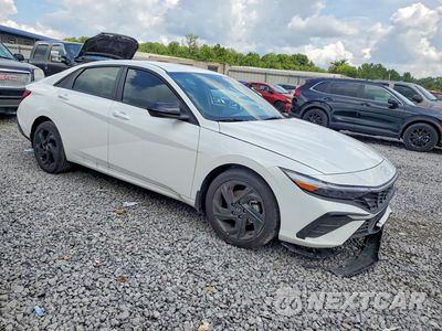 Czwarte zdjęcie samochodu z boku: 2026 HYUNDAI ELANTRA SEL SPORT VIN:KMHLM4DG8TU192325 - miniatura