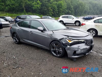 Czwarte zdjęcie samochodu z boku: 2024 ACURA INTEGRA A-SPEC TECH VIN:19UDE4H64RA026774 - miniatura