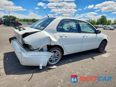 Trzecie zdjęcie samochodu z tyłu: 2002 MITSUBISHI LANCER ES VIN:JA3AJ26E12U020400 - miniatura