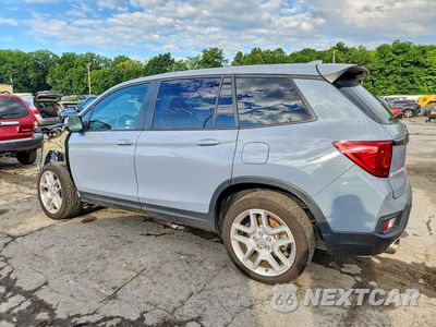 Drugie zdjęcie samochodu z przodu: 2024 HONDA PASSPORT EXL VIN:5FNYF8H52RB020331 - miniatura