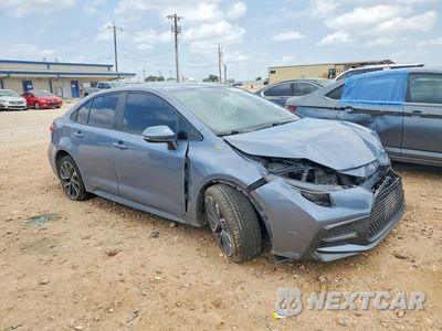 Czwarte zdjęcie samochodu z boku: 2020 TOYOTA COROLLA SE VIN:5YFS4RCE2LP014243 - miniatura