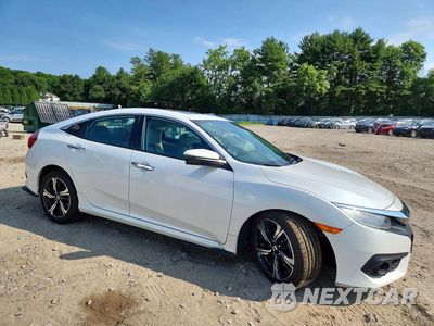 Czwarte zdjęcie samochodu z boku: 2016 HONDA CIVIC TOURING VIN:19XFC1F91GE216485 - miniatura