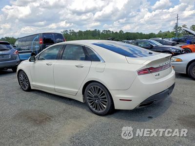 Drugie zdjęcie samochodu z przodu: 2015 LINCOLN MKZ BLACK LABEL VIN:3LN6L2N99FR620970 - miniatura