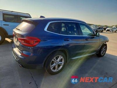 Trzecie zdjęcie samochodu z tyłu: 2020 BMW X3 SDRIVE30I VIN:5UXTY3C00L9C60600 - miniatura