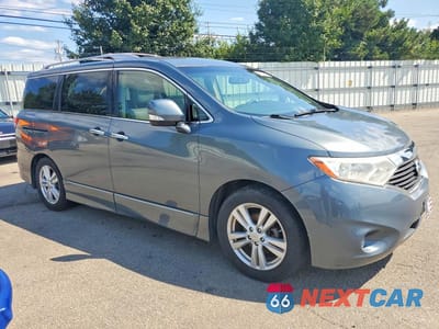 Czwarte zdjęcie samochodu z boku: 2012 NISSAN QUEST 3.5 S VIN:JN8AE2KP6C9033777 - miniatura
