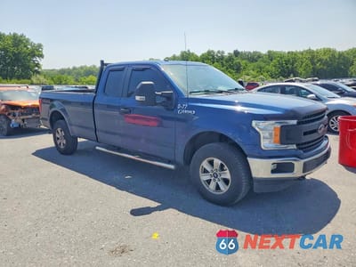 Czwarte zdjęcie samochodu z boku: 2019 FORD F150 SUPER CAB VIN:1FTFX1E44KKE72846 - miniatura