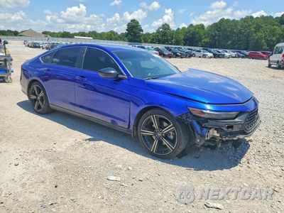 Czwarte zdjęcie samochodu z boku: 2023 HONDA ACCORD HYBRID SPORT VIN:1HGCY2F54PA068439 - miniatura