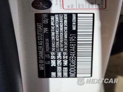 Zdjęcie 12 z 12 samochodu: 2019 MERCEDES-BENZ S 450 4MATIC VIN:WDDUG6EB4KA481951 - miniatura