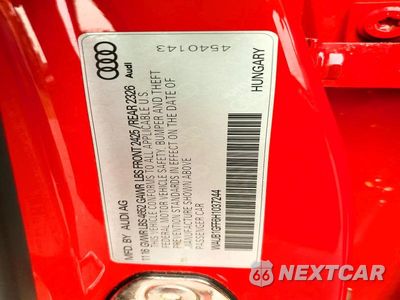 Zdjęcie 12 z 12 samochodu: 2017 AUDI S3 PREMIUM PLUS VIN:WAUB1GFF6H1037244 - miniatura