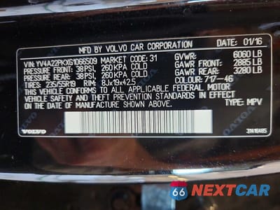 Zdjęcie 13 z 13 samochodu: 2016 VOLVO XC90 T6 VIN:YV4A22PKXG1066509 - miniatura