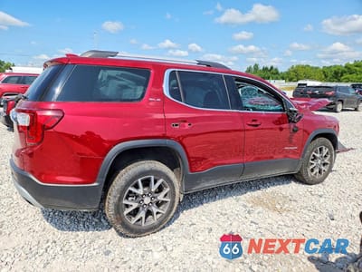 Trzecie zdjęcie samochodu z tyłu: 2020 GMC ACADIA SLE VIN:1GKKNRLS7LZ158562 - miniatura