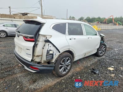Trzecie zdjęcie samochodu z tyłu: 2021 HONDA CR-V EXL VIN:7FART6H88ME016552 - miniatura