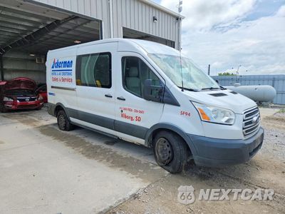 Czwarte zdjęcie samochodu z boku: 2015 FORD TRANSIT 350 DELIVERY VAN VIN:1FTBW2CG8FKA37077 - miniatura