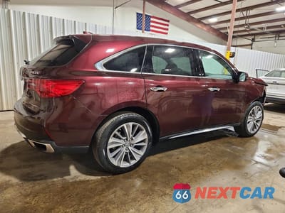 Trzecie zdjęcie samochodu z tyłu: 2017 ACURA MDX TECHNOLOGY VIN:5FRYD4H51HB041019 - miniatura