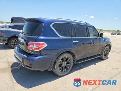 Trzecie zdjęcie samochodu z tyłu: 2019 NISSAN ARMADA SV VIN:JN8AY2ND0K9087602 - miniatura