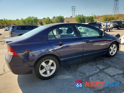 Trzecie zdjęcie samochodu z tyłu: 2009 HONDA CIVIC LX-S VIN:2HGFA15649H504832 - miniatura