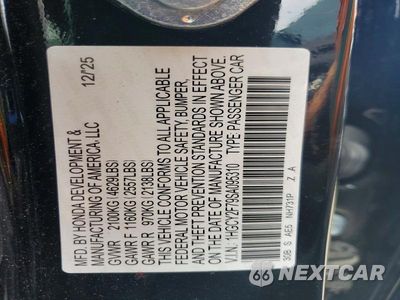 Zdjęcie 13 z 13 samochodu: 2025 HONDA ACCORD HYBRID SPORT-L VIN:1HGCY2F79SA095310 - miniatura