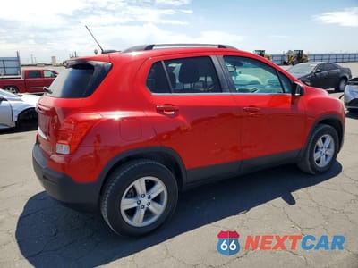 Trzecie zdjęcie samochodu z tyłu: 2015 CHEVROLET TRAX 1LT VIN:3GNCJRSB4FL196623 - miniatura