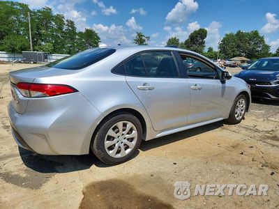 Trzecie zdjęcie samochodu z tyłu: 2021 TOYOTA COROLLA LE VIN:JTDEPMAE5MJ130035 - miniatura