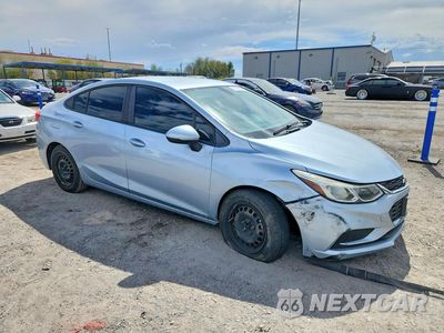 Czwarte zdjęcie samochodu z boku: 2017 CHEVROLET CRUZE LS VIN:1G1BC5SM6H7178990 - miniatura